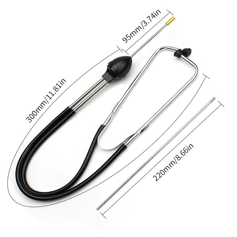 1pc Auto Cylinder Stethoscope, Mechanics Stethoscope Car Engine Block Diagnostic Automotive Engine Hearing Tool Car Detection Tools