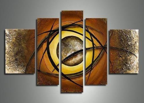 Huge Wall Art, Extra Large Art, Abstract Painting, Abstract Art Set, Canvas Painting, Living Room Art, 5 Piece Wall Art