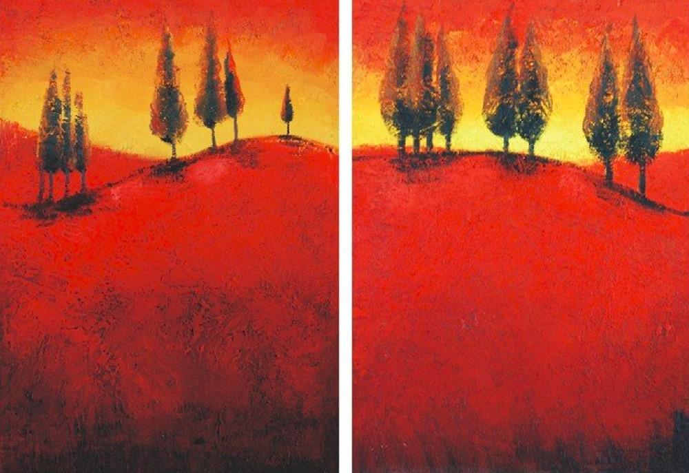 Large Art, Landscape Painting, Canvas Painting, Abstract Art, Wall Art, Wall Hanging, Bedroom Wall Art