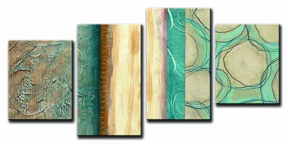 Abstract Canvas Painting, Large Painting Above Bed, Simple Modern Wall Art for Living Room, Acrylic Painting for Sale