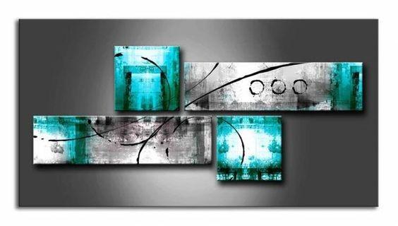 Extra Large Painting, Bedroom Wall Art, Abstract Art Set, 4 Piece Abstract Painting, Modern Art, Contemporary Art