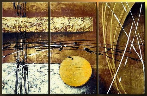Large Painting, Abtract Art, Bedroom Wall Art, Canvas Painting, Abstract Art, Contemporary Art, 3 Piece Canvas Art