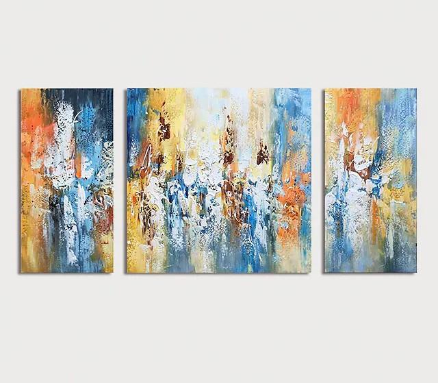 Acrylic Painting on Canvas, Modern Paintings for Living Room, Hand Painted Canvas Art, Palette Knife Paintings