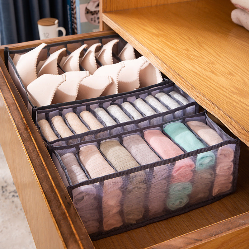 1pc Multi-cell Packing Underwear Storage Box