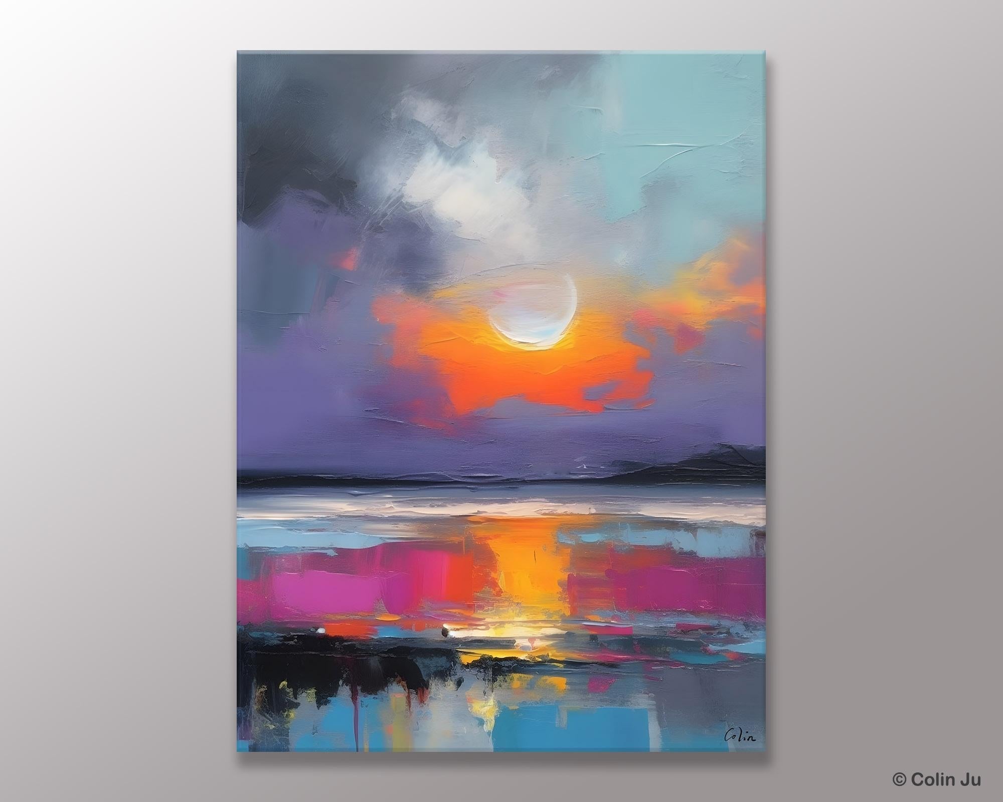 Contemporary Canvas Wall Art, Abstract Paintings for Bedroom, Original Hand Painted Oil Paintings, Canvas Paintings Behind Sofa, Buy Paintings Online