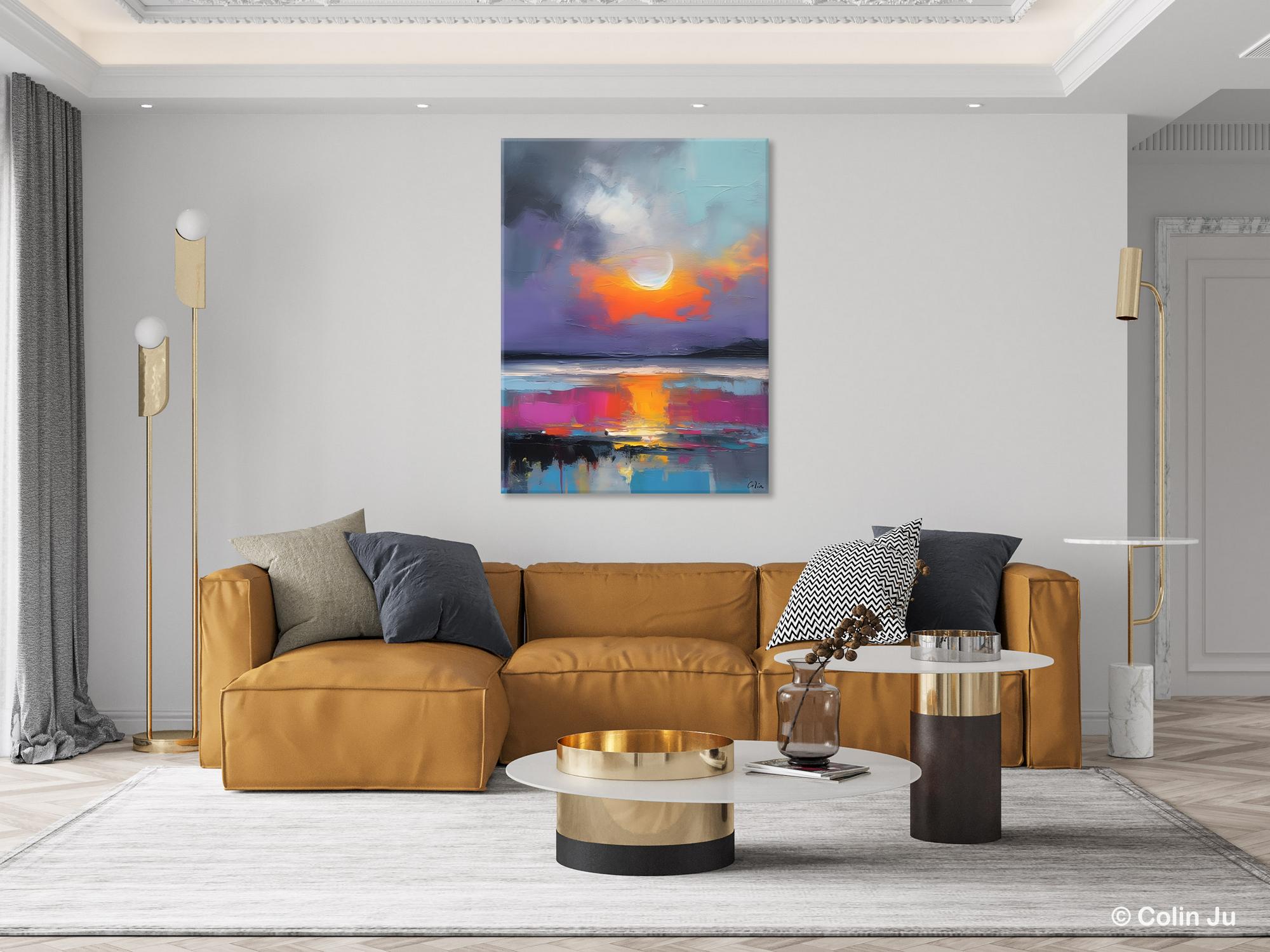 Contemporary Canvas Wall Art, Abstract Paintings for Bedroom, Original Hand Painted Oil Paintings, Canvas Paintings Behind Sofa, Buy Paintings Online