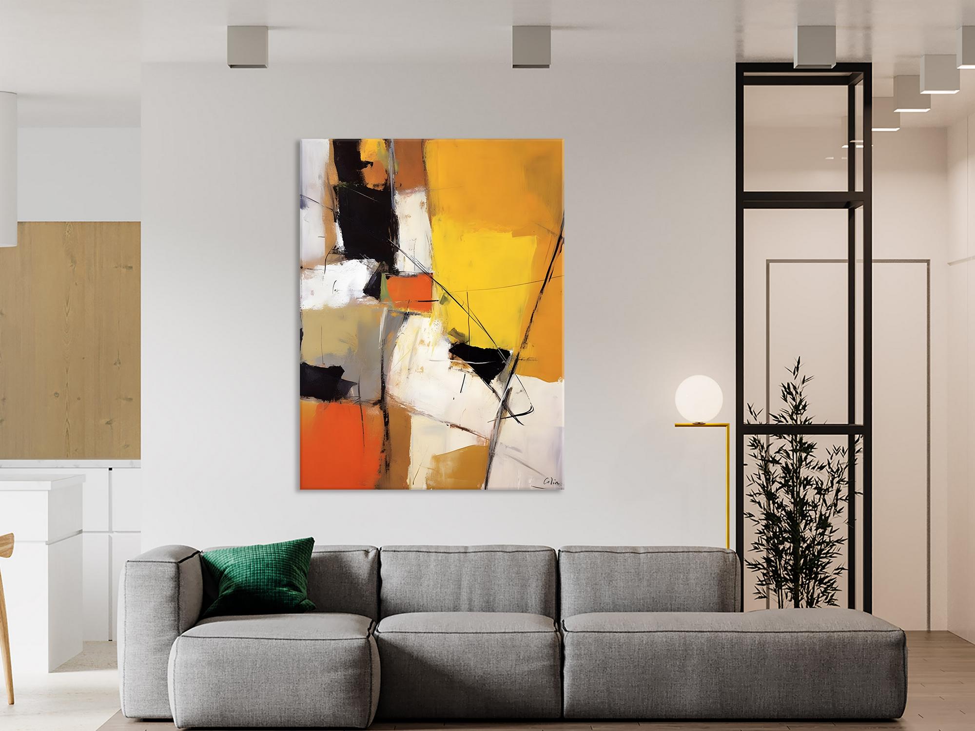 Acrylic Painting for Living Room, Extra Large Wall Art Paintings, Original Modern Artwork on Canvas, Contemporary Abstract Artwork