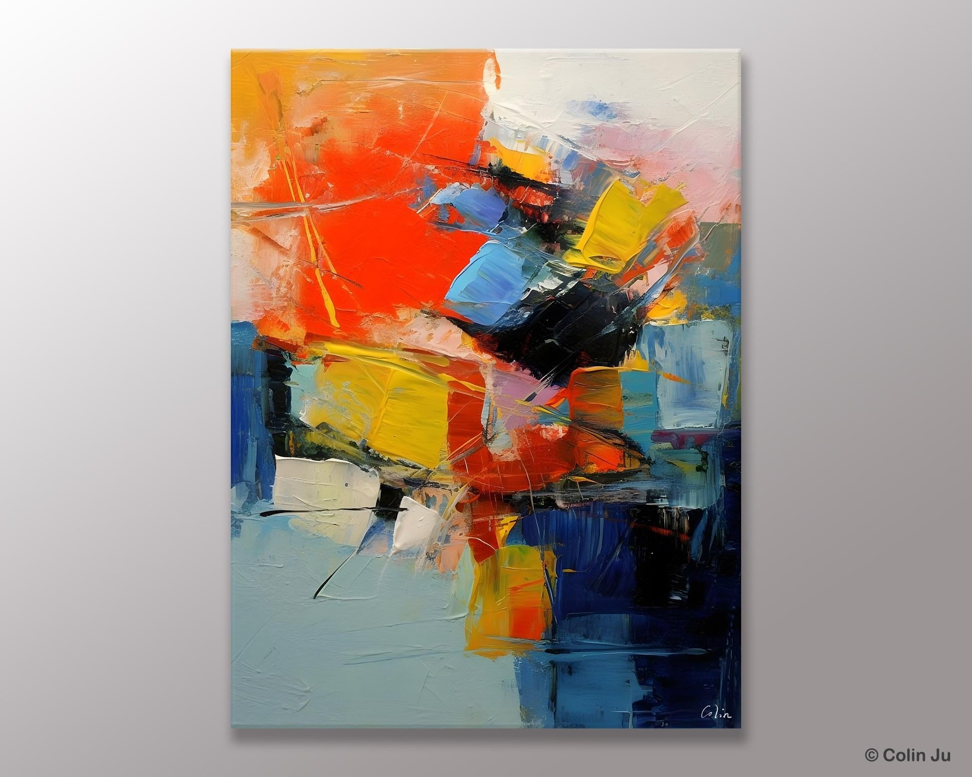 Large Canvas Art Ideas, Large Painting for Living Room, Original Contemporary Acrylic Art Painting, Buy Large Paintings Online, Simple Modern Art