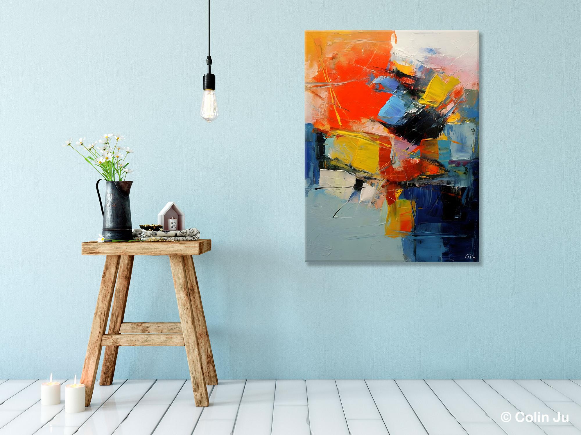 Large Canvas Art Ideas, Large Painting for Living Room, Original Contemporary Acrylic Art Painting, Buy Large Paintings Online, Simple Modern Art