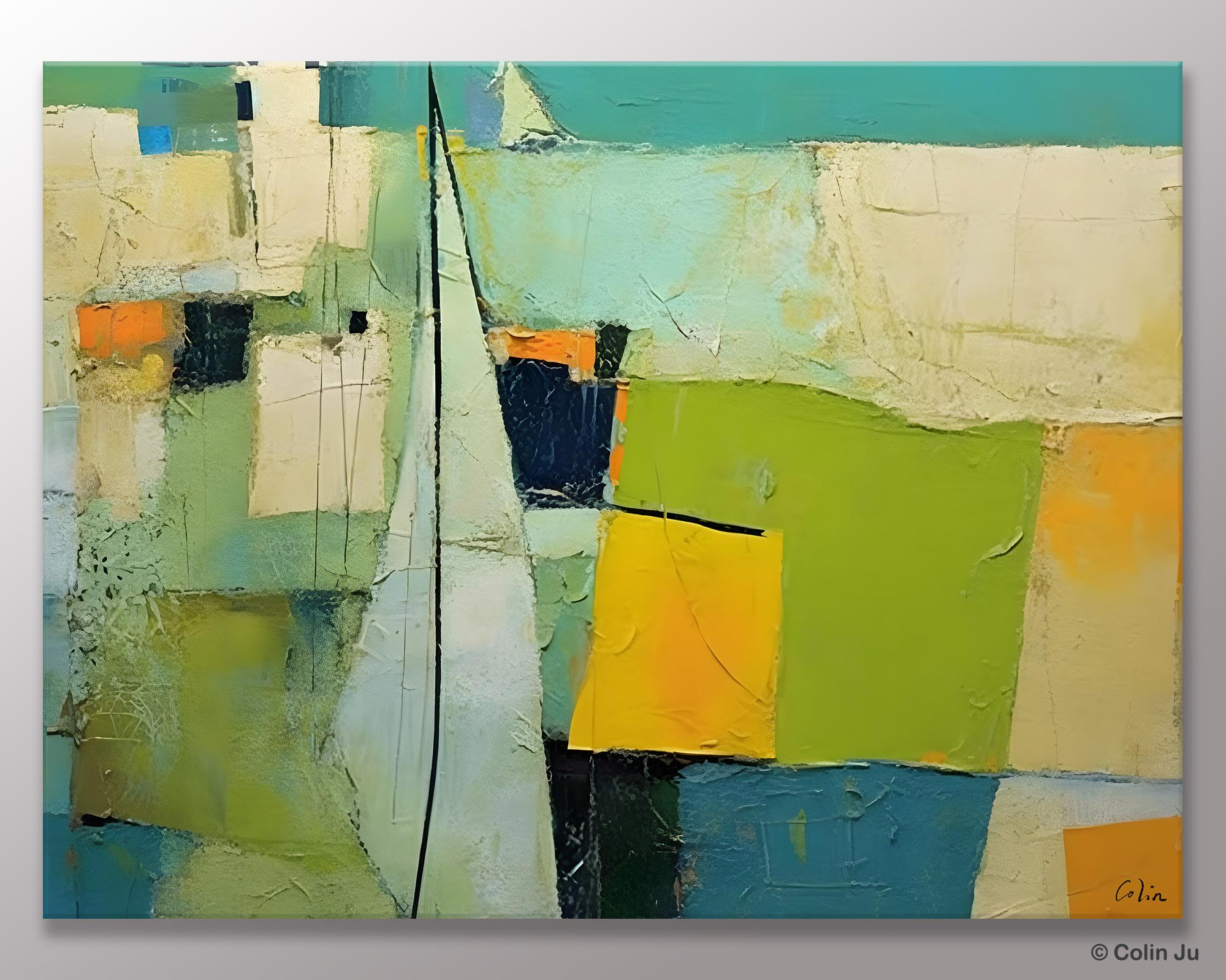 Bedroom Abstract Paintings, Original Abstract Art for Dining Room, Palette Knife Paintings, Large Acrylic Painting on Canvas, Hand Painted Canvas Art