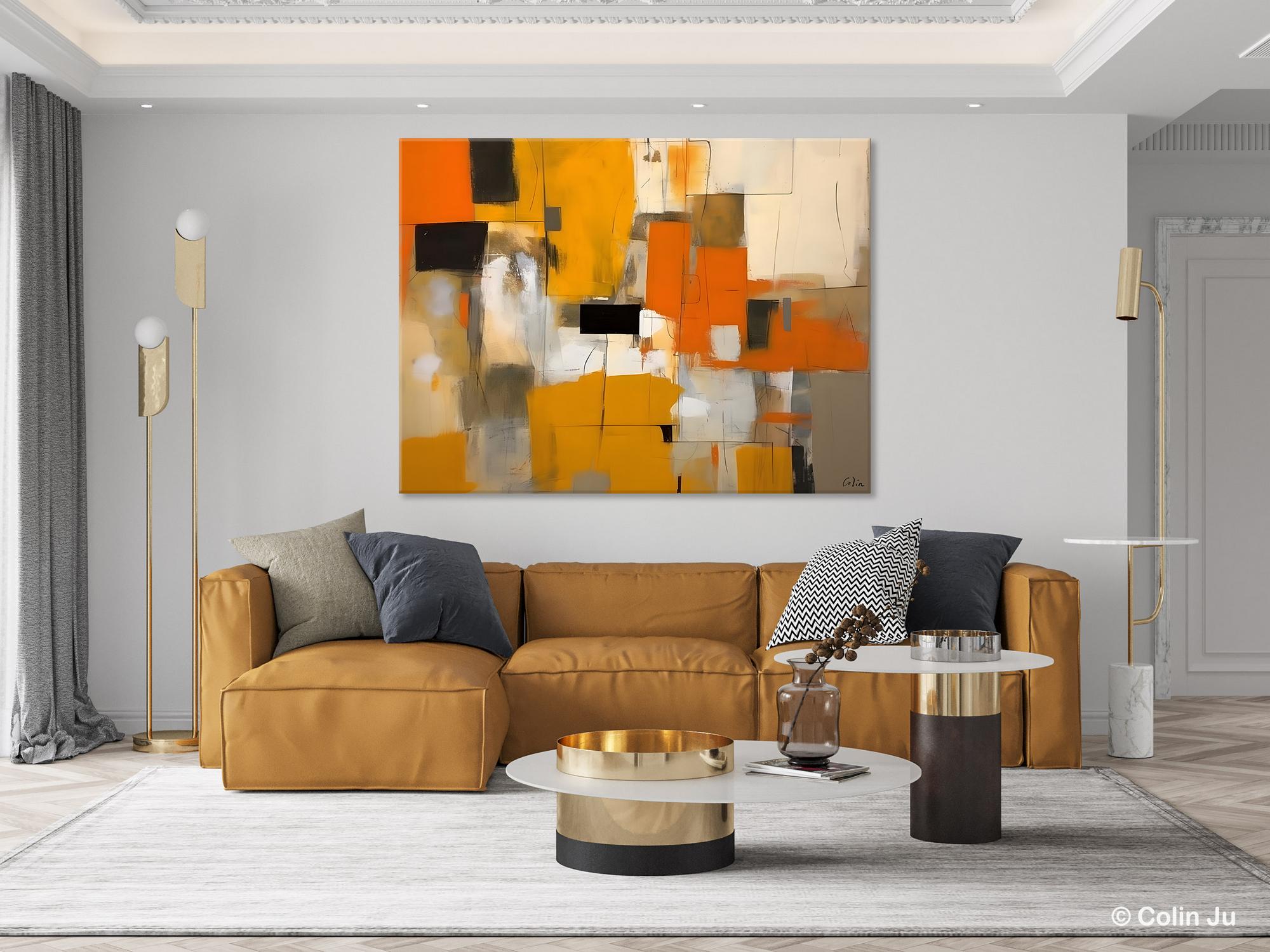 Acrylic Wall Art Painting, Acrylic Paintings for Living Room, Hand Painted Wall Painting, Simple Modern Art, Large Original Abstract Paintings