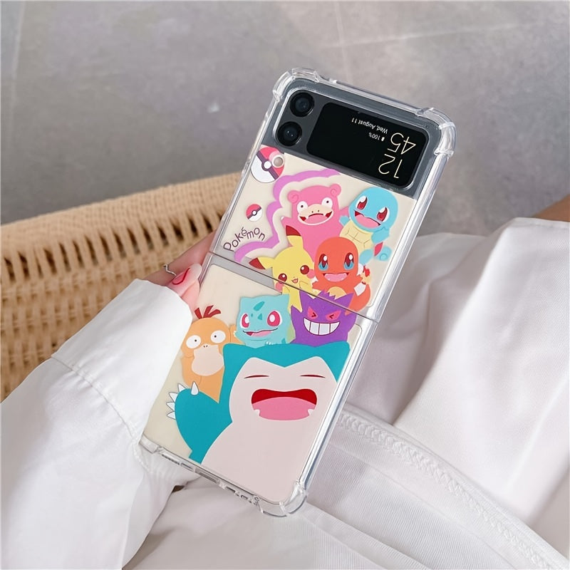 Cute Cartoon New Tpu Soft Shell Folding Mobile Phone Split Phone Case