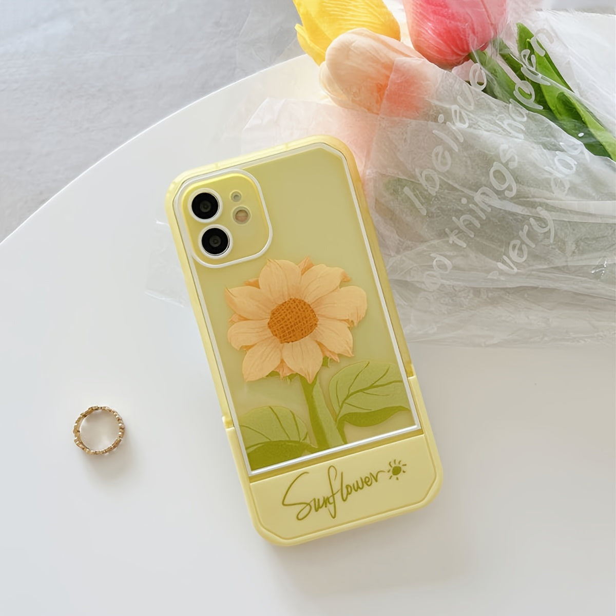 Transparent Invisible Stand Phone Case