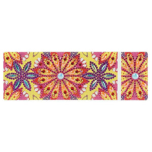 DIY Mandala Special Shaped Diamond Painting Students Pencil Storage Case - artpaintingworld