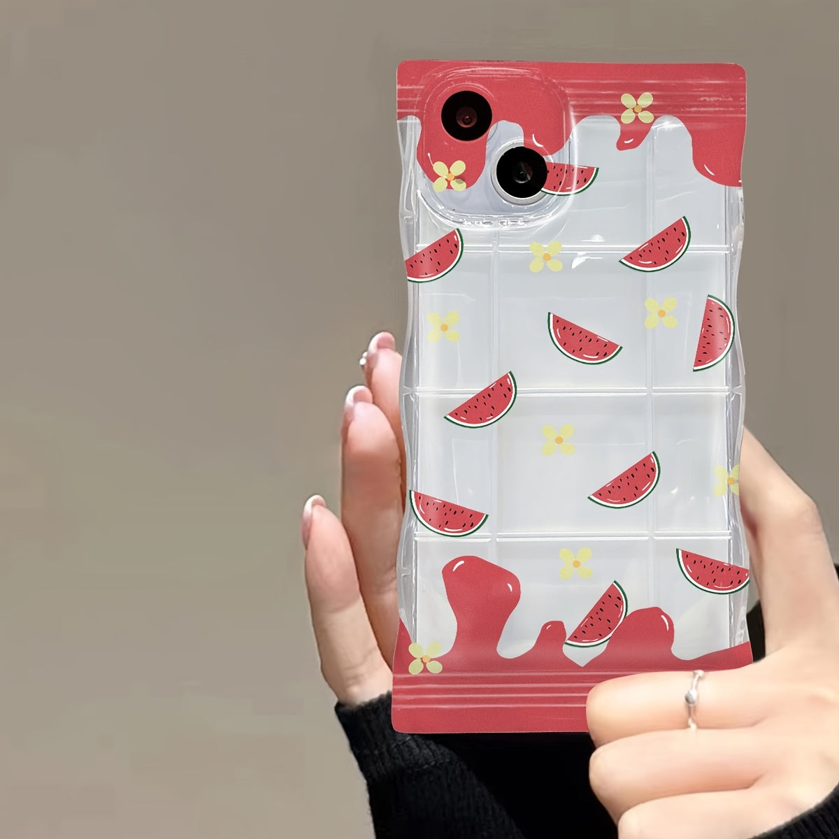 Transparent Watermelon Phone Case