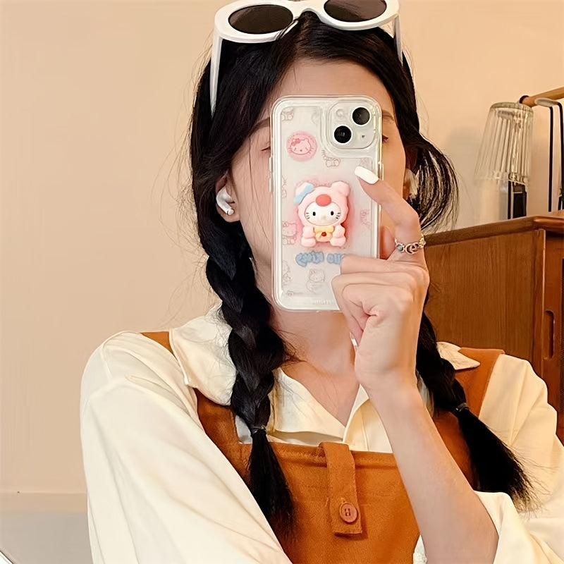 Cartoon Cat Silicone Soft Phone Case