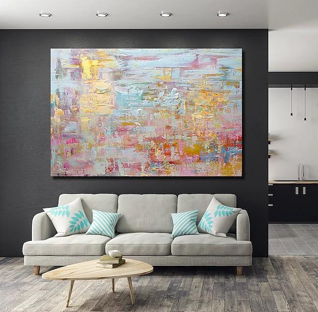 Hand Painted Wall Art, Simple Painting Ideas for Living Room, Acrylic Paintings for Bedroom