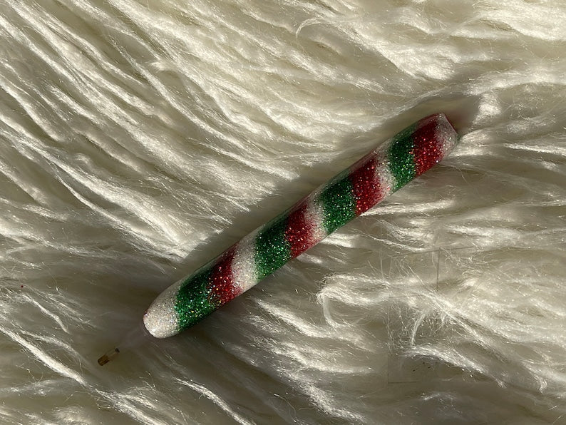 Red/Green/White Candy Cane Diamond Painting Pen