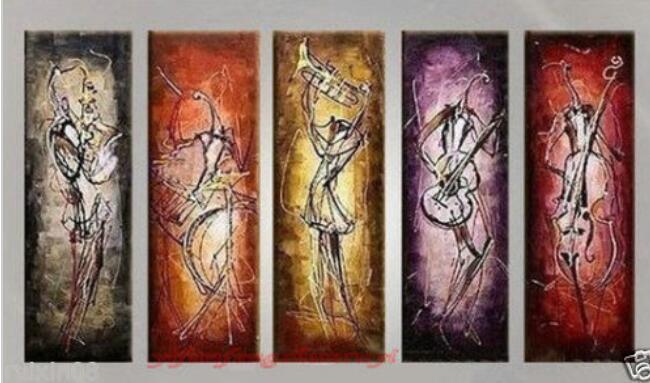 Saxophone Player Painting, Modern Paintings for Living Room, Music Paintings, Extra Large Canvas Painting on Canvas