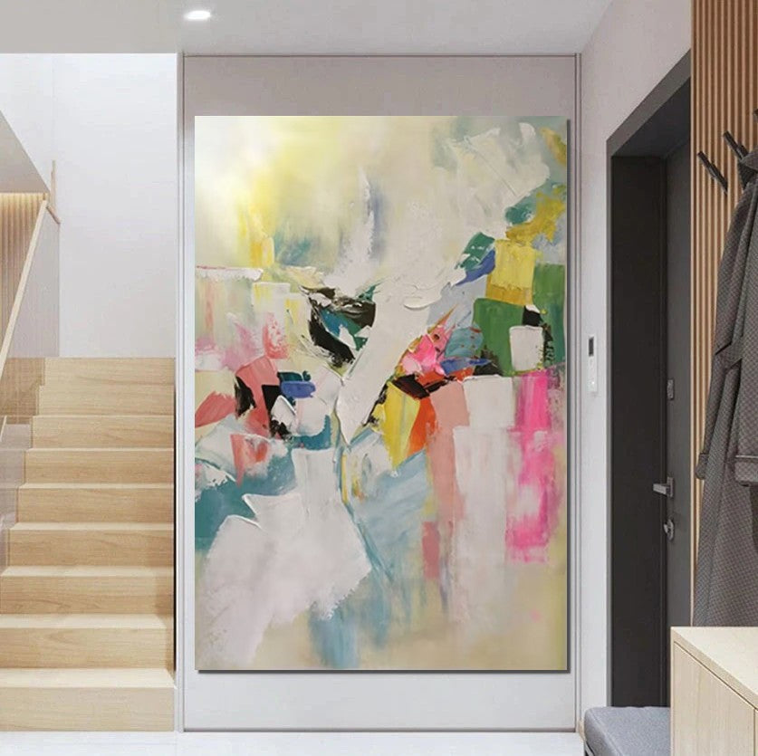 Large Canvas Art Ideas, Large Painting for Living Room, Contemporary Acrylic Art Painting, Buy Large Paintings Online, Simple Modern Art