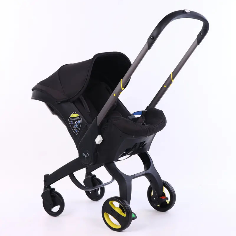 Baby Strollers 3-in-1 Newborn Infant Cradle Baskets Baby Carriage Prams Multi-functional  Folding Portable | Best Outdoor Baby Strollers