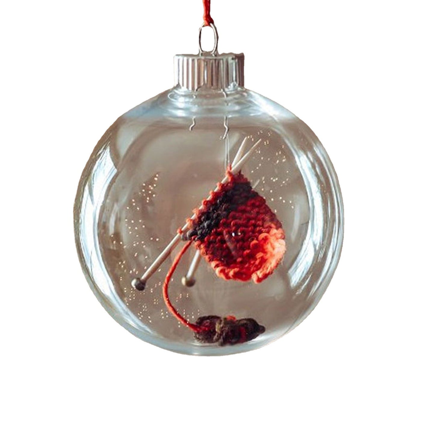 Knitted Christmas ornaments Knitted gift Christmas pendants