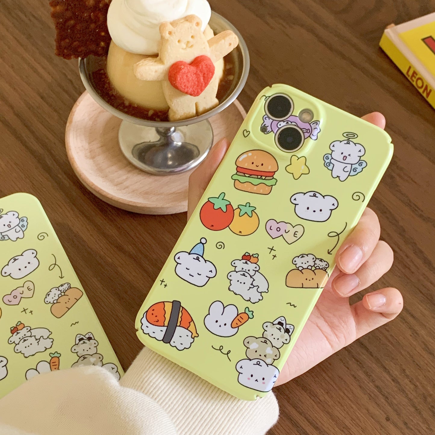 Happy puppy cartoon cute phone case