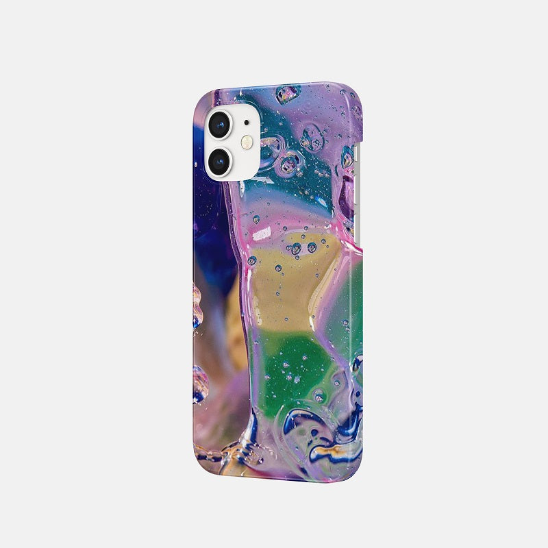 Colorful jelly phone case