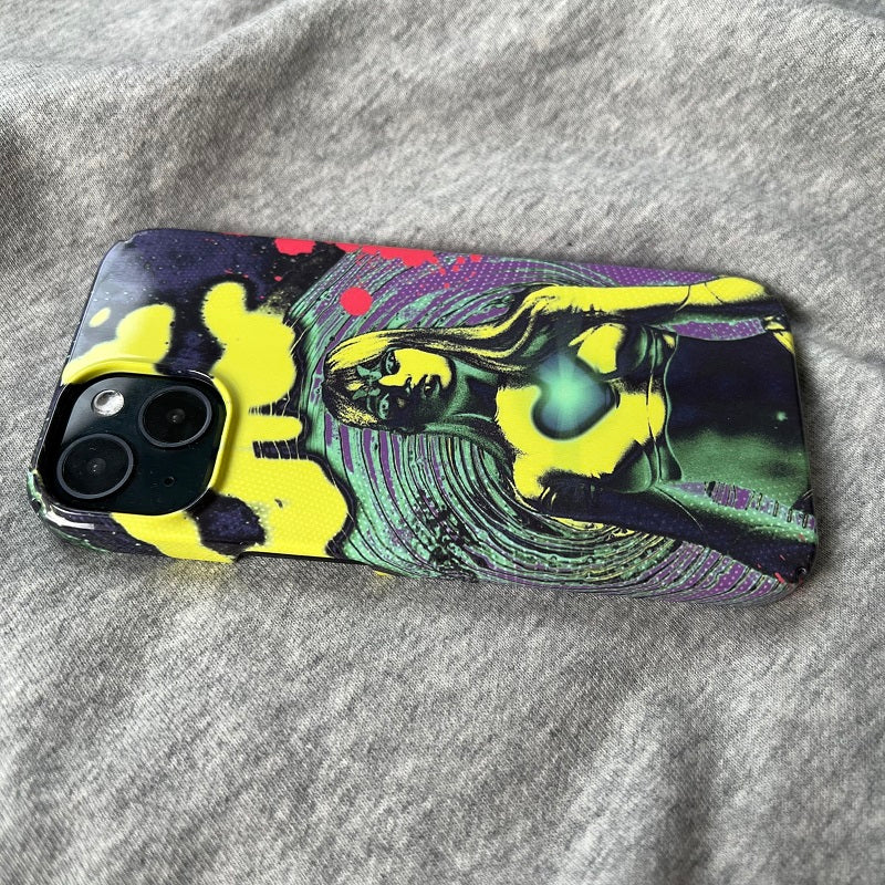 Space psychedelic phone case