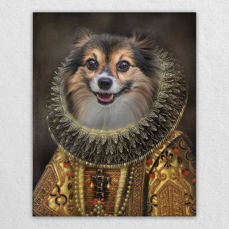 Ruff Renaissance Pet Portraits Pets Painting On Canvas