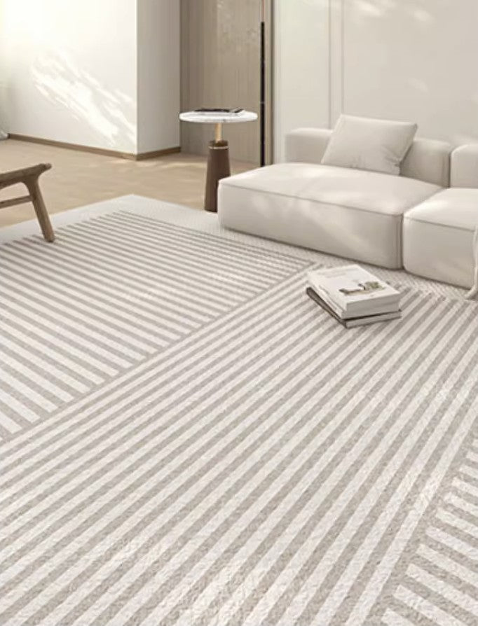 Modern Floor Carpets for Dining Room, Contemporary Abstract Modern Rugs in Bedroom, Dining Room Modern Rugs, Modern Living Room Rug Placement Ideas