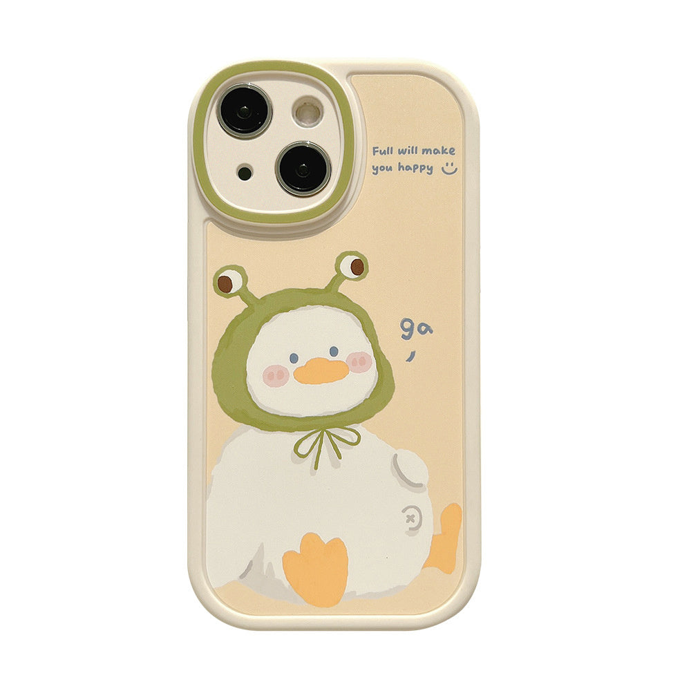 Green headed duck mobile phone case