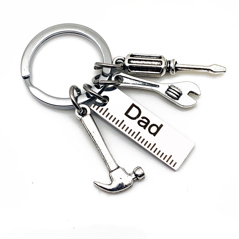 Men's Personalized Stainless Steel Keychain