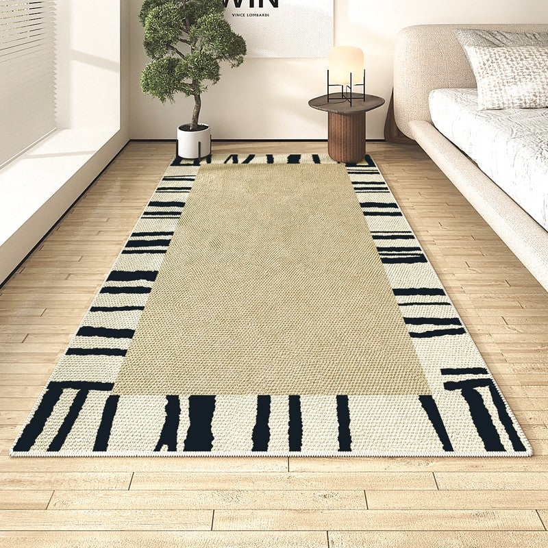 Contemporary Runner Rugs Next to Bed, Modern Hallway Runner Rugs, Entr ...