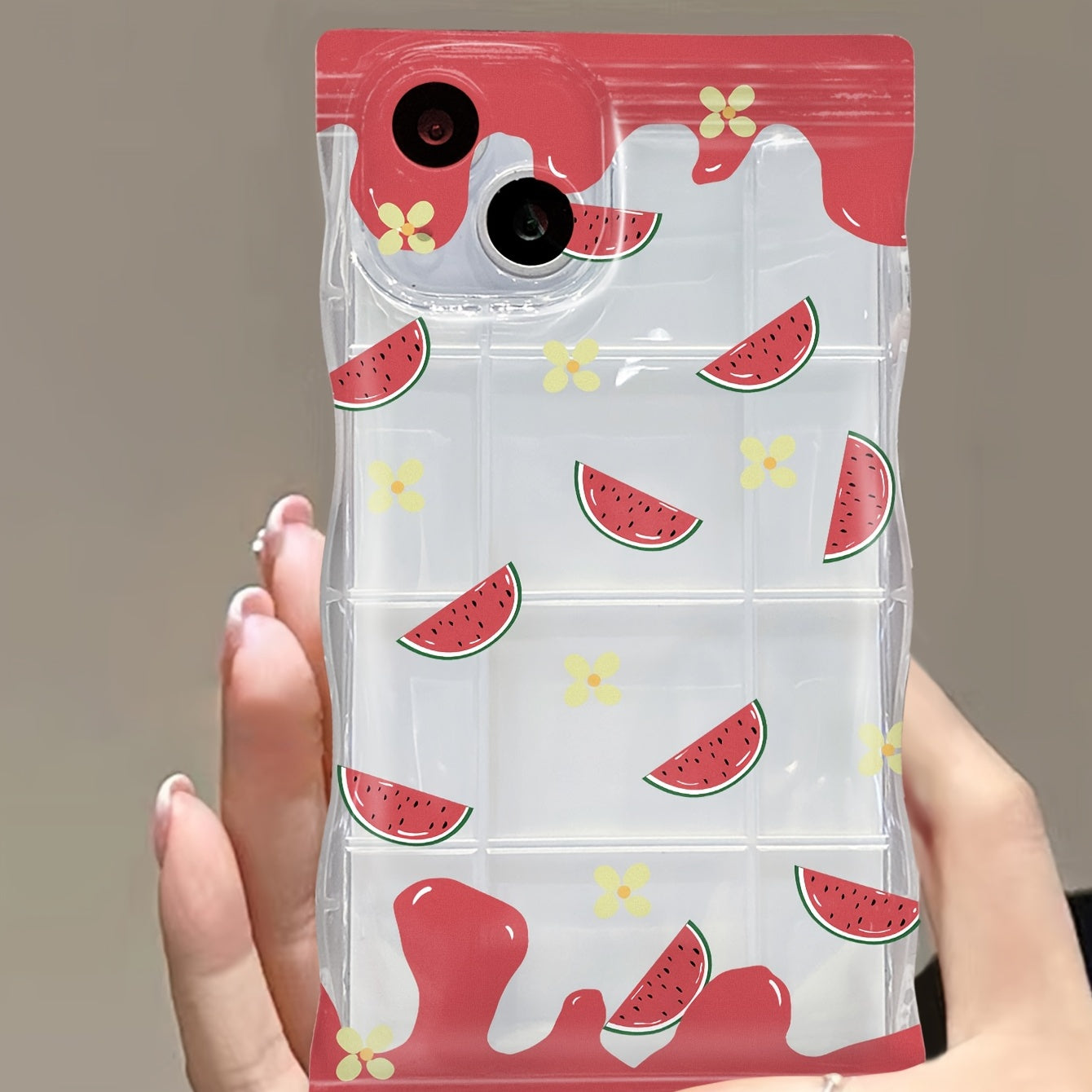 Transparent Watermelon Phone Case