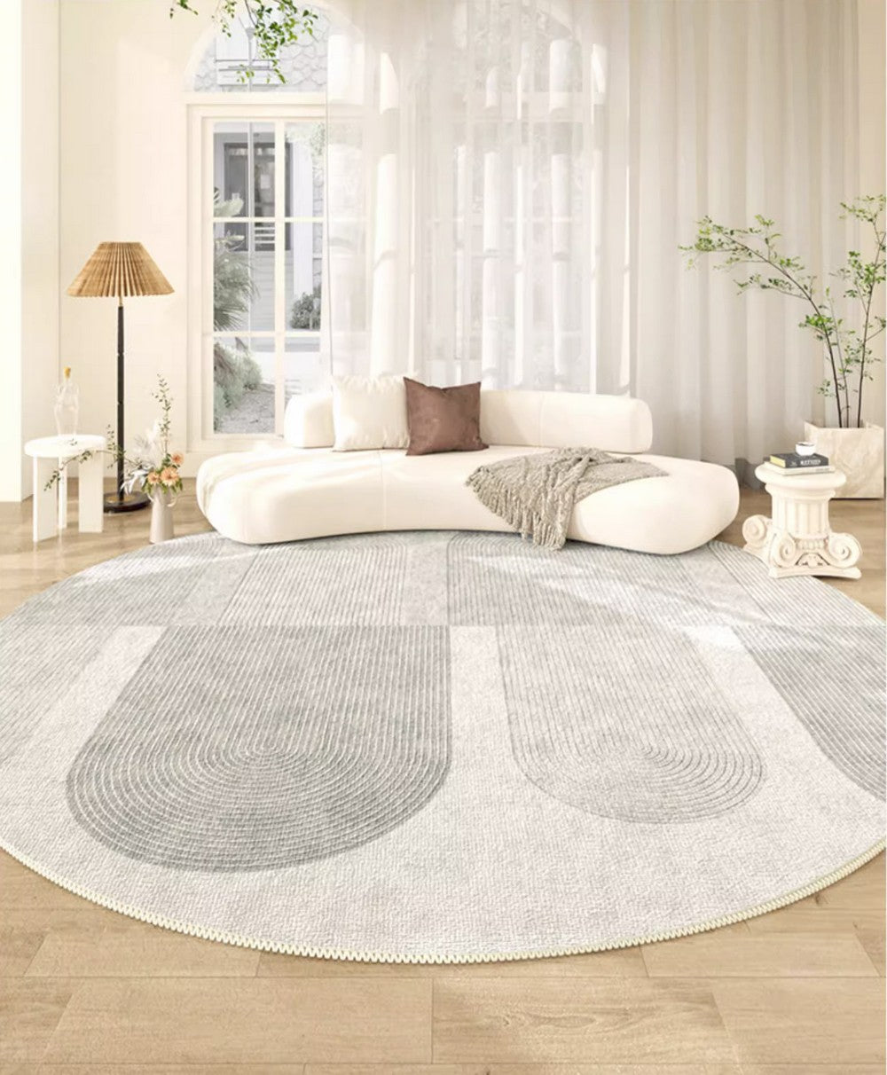 Modern Floor Carpets under Dining Room Table, Large Geometric Modern Rugs in Bedroom, Contemporary Abstract Rugs for Living Room