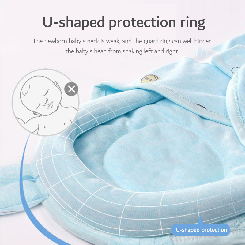 Baby Swaddle Blanket Wrap, Newborn Baby Cartoon Sleeping Bag For 0-12 Month