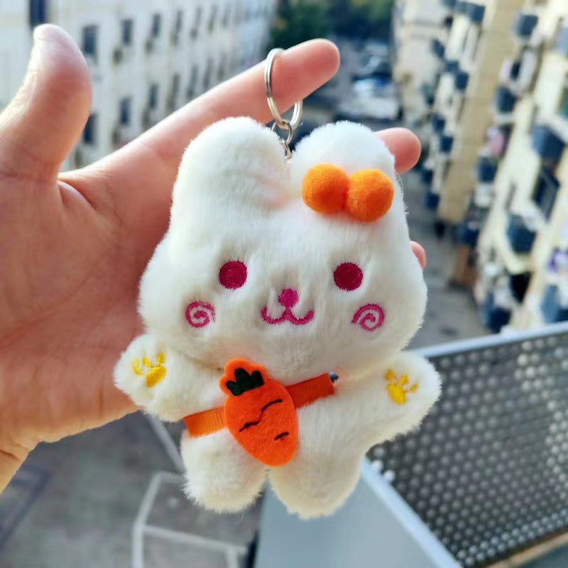 1pc, Chinese New Year Rabbit Doll Keychain (4.33"×2.36")