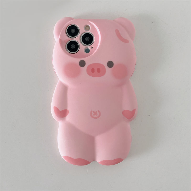Cute Pig Naughty Face Cartoon Mobile Phone Case