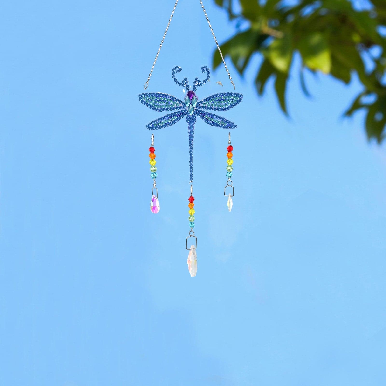 5D DIY Special Shaped  Wind Chimes-Dragonfly ktclubs.com