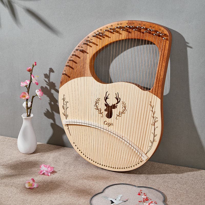 6 string small harp easy to learn portable 19 string lira Musical instruments ktclubs.com