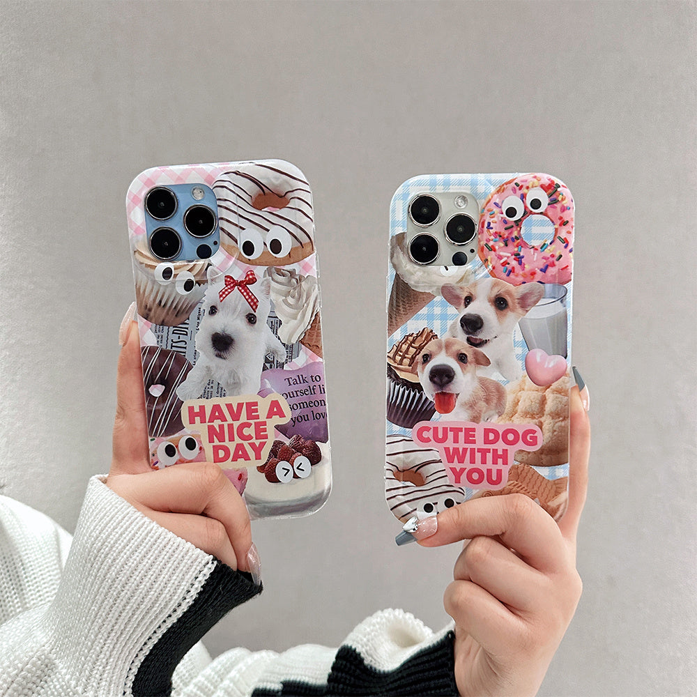 Dog  Series Mobile Phone Case Set Of Two