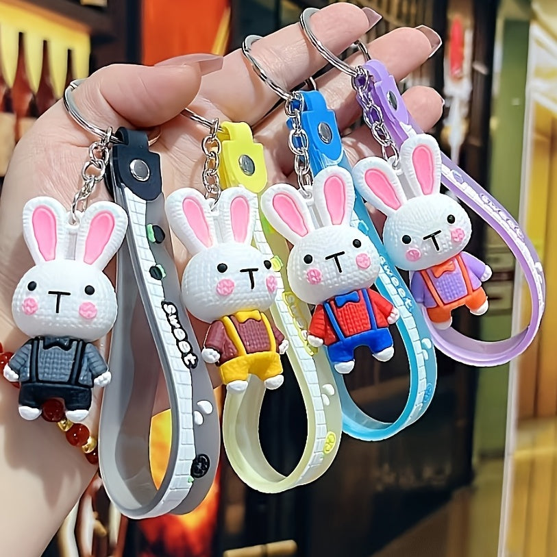 1pc Creative Rabbit Car Key Chain