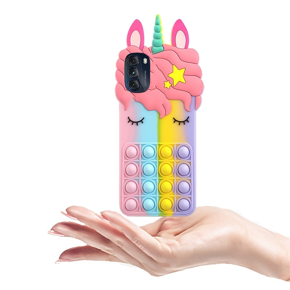 Bubble Shockproof Silicone Phone Case