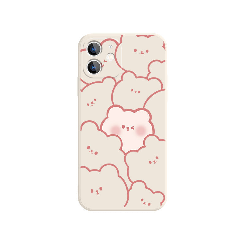Non-Slip Little Bear Protective Case Mobile Phone Cover