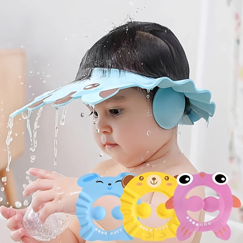 Shampoo Shower Cap Children Infant Shampoo Cap Baby Shampoo Cap Protective Cap Bath Accessories Shampoo Ear Protection Cap 1 Year Old +