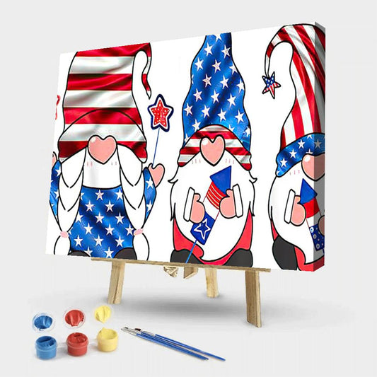 American Independence Day-Paint By Numbers 50*40cm