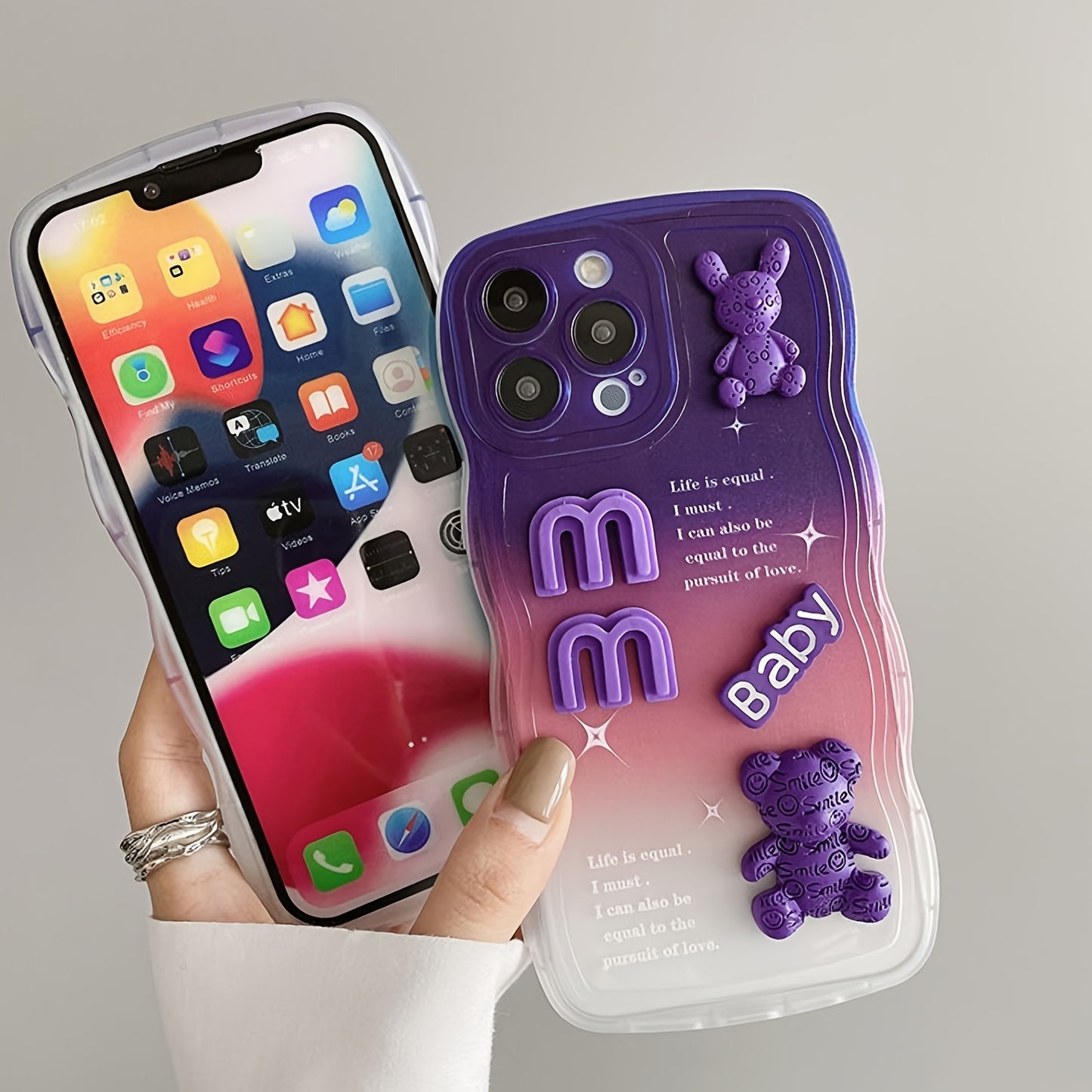 3d Bear New Design Phone Case