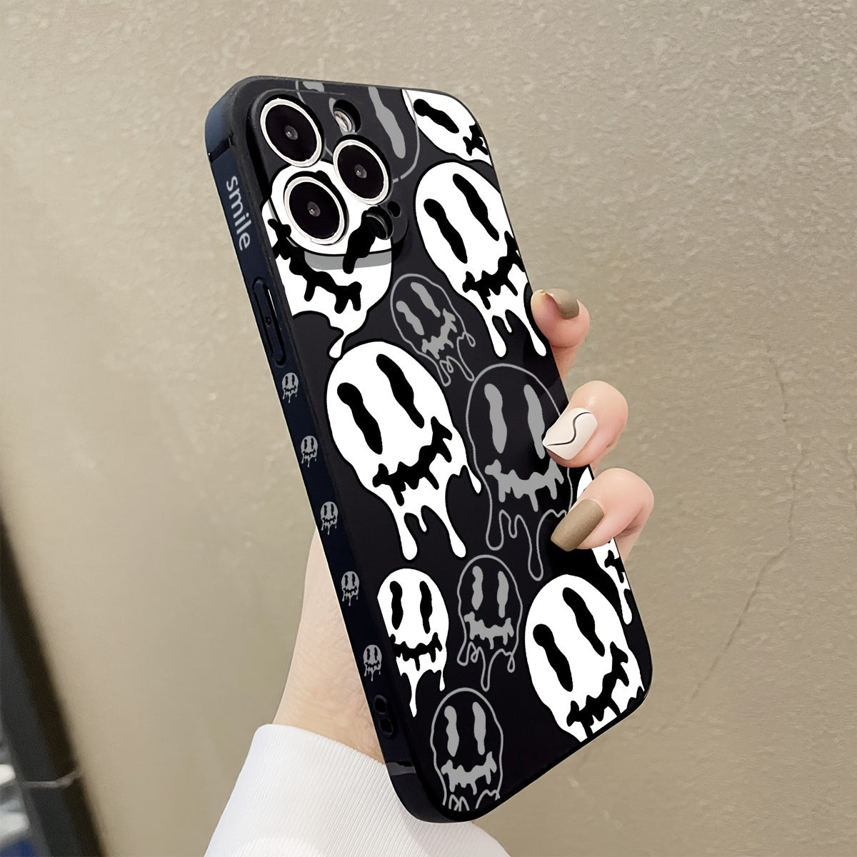 Cool Smile From Soft Glue Following From Terror  Phone Case