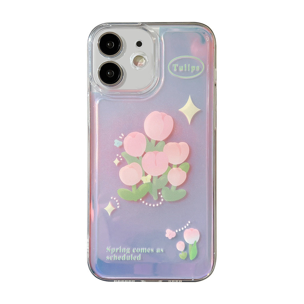 Pink Flower Tulip Phone Case